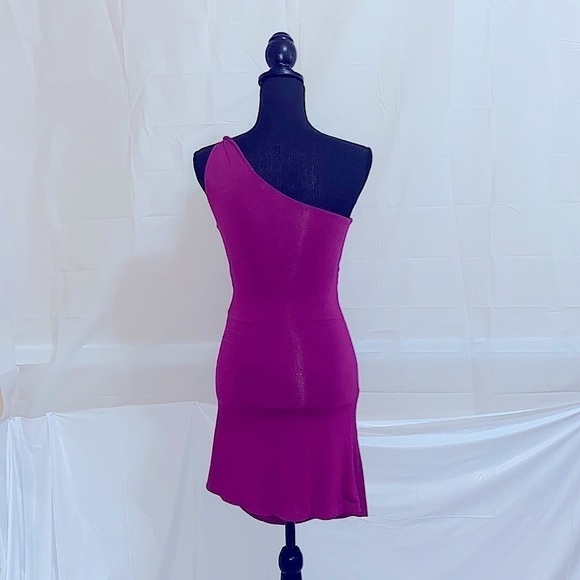 Sky One Shoulder Cocktail Dress Size XS - Picture 5 of 7